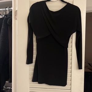 ZARA black cocktail dress. Short dress